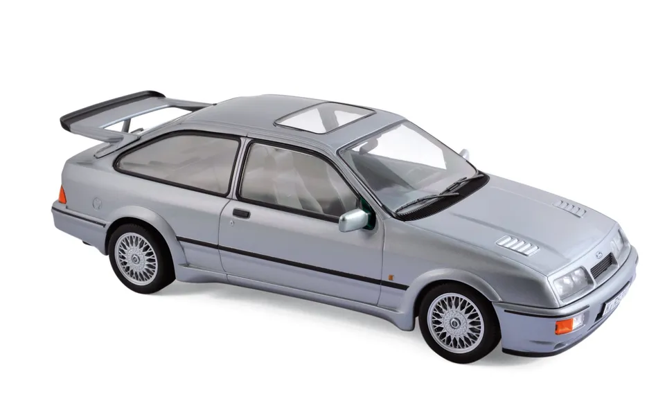 norev-ford-sierra-rs-cosworth-1986-grigio-metallizzato-modellino-auto-1-18 image 1