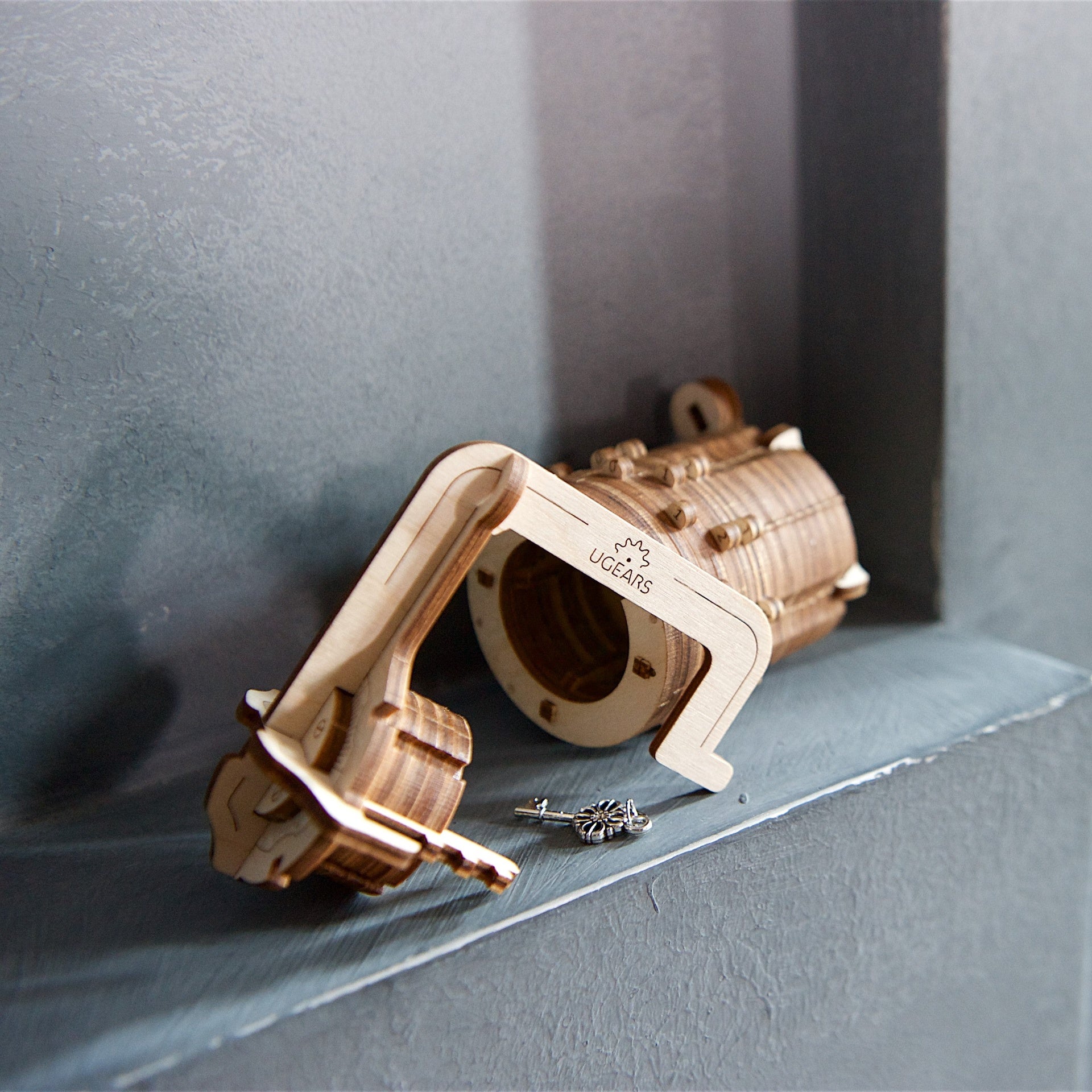 ugears-combination-lock-lucchetto-cryptex-in-legno-3-cifre image 8