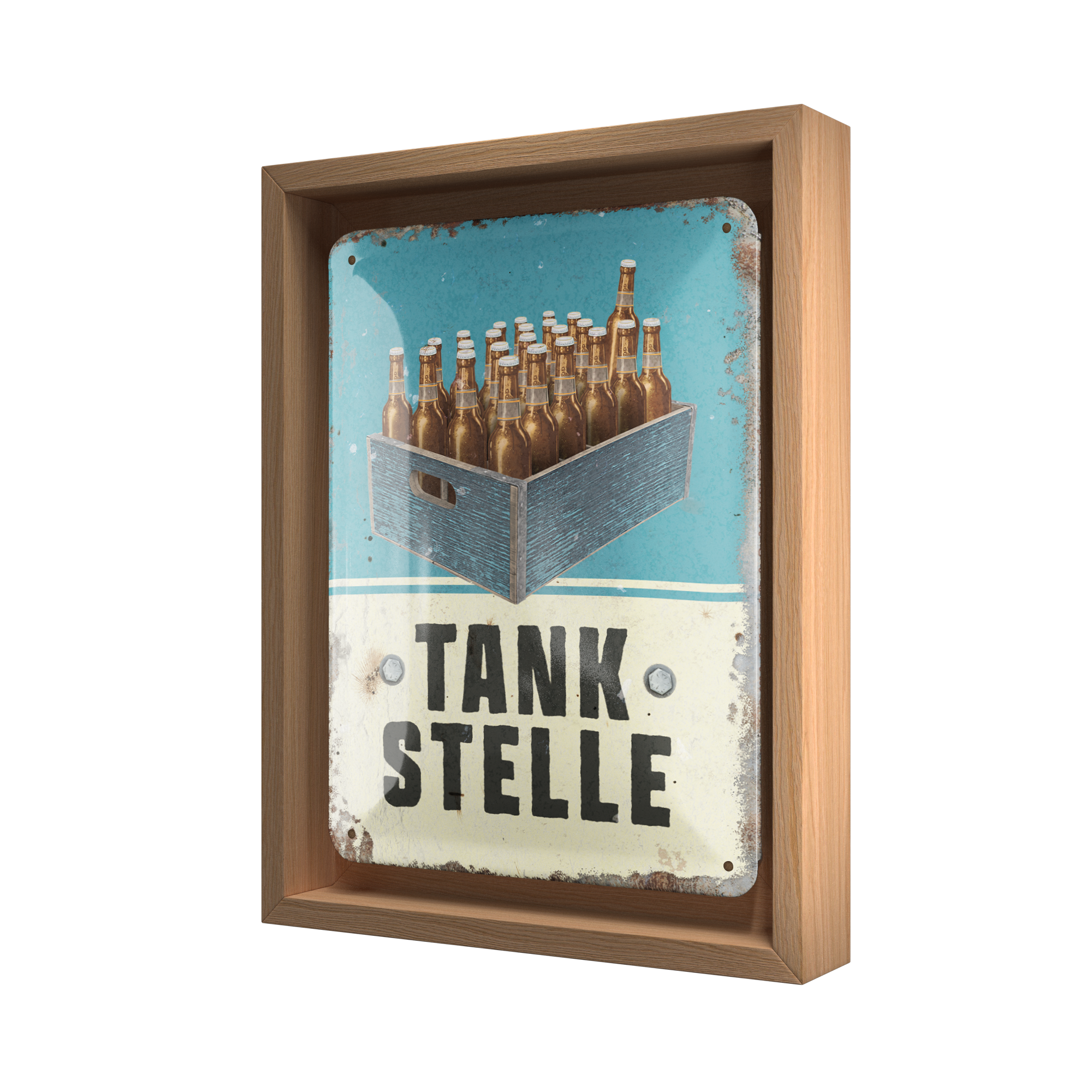 nostalgic-art-tankstelle-bier-targa-in-metallo-15x20-cm image 4