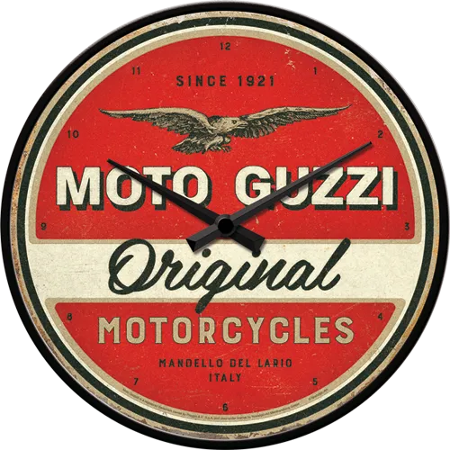 nostalgic-art-moto-guzzi-original-motorcycles-orologio-da-parete-31-cm image 1