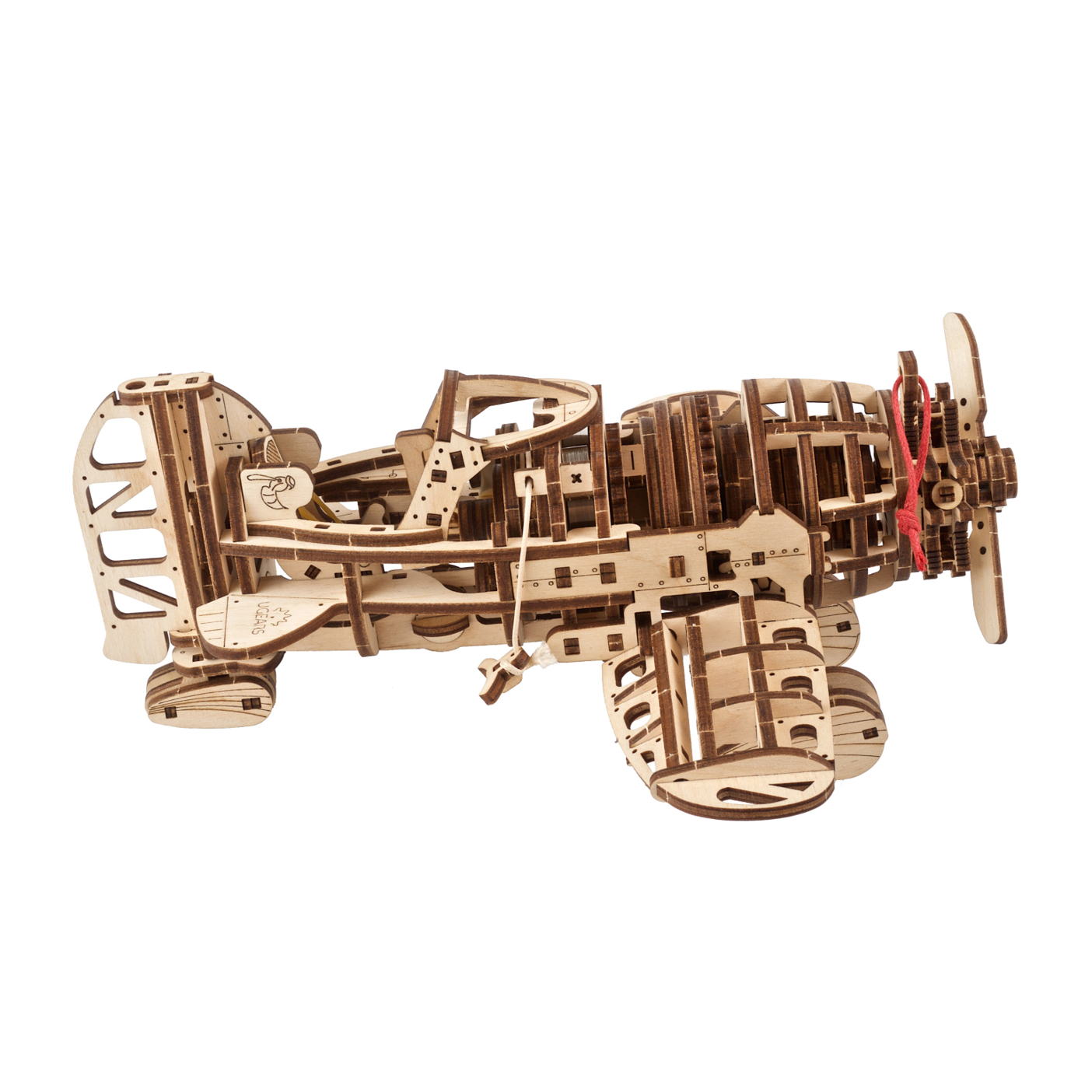 ugears-mad-hornet-airplane-modello-meccanico-in-legno-da-assemblare image 3