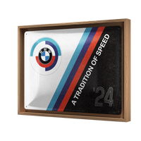 nostalgic-art-bmw-motorsport-tradition-of-speed-targa-30x40-cm image 6