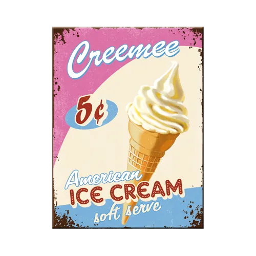 nostalgic-art-ice-cream-calamita-decorativa-da-frigo-in-latta-6x8-cm image 1