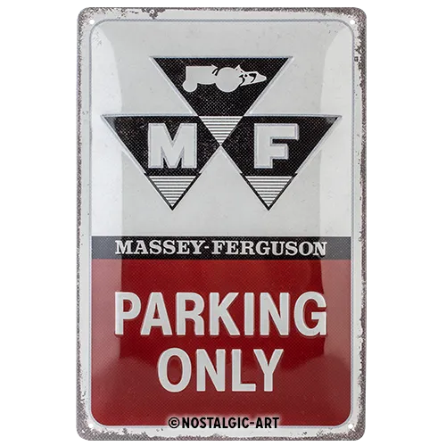 nostalgic-art-massey-ferguson-parking-only-targa-in-metallo-20x30-cm-2 image 1