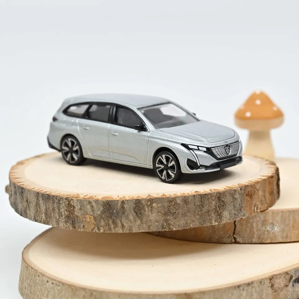 norev-peugeot-308-sw-2021-artense-grey-modellino-auto-1-64 image 1