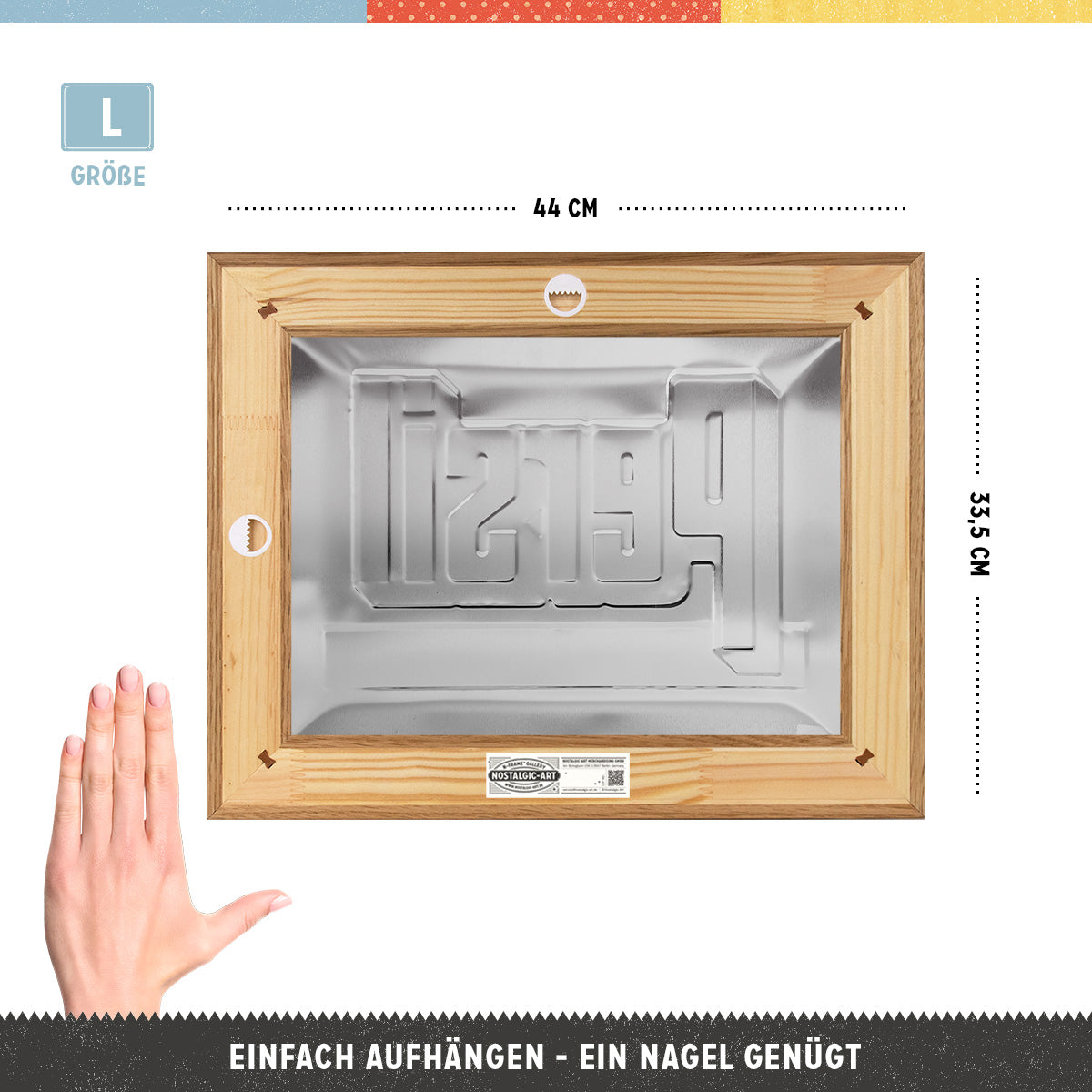 nostalgic-art-persil-f-r-alle-w-sche-cornice-n-frame-l-33-5x44-cm image 2