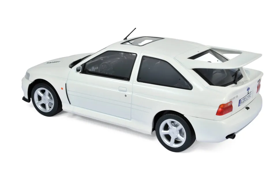 norev-ford-escort-cosworth-1992-bianca-1-18-modellino-auto-die-cast image 1