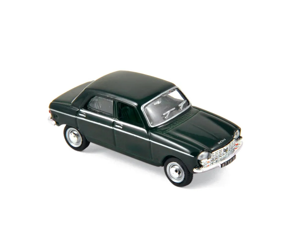 norev-peugeot-204-1966-vert-antique-1-87-modellino-minijet image 1