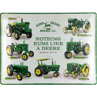 nostalgic-art-john-deere-model-chart-targa-in-metallo-30x40-cm-2 image 2