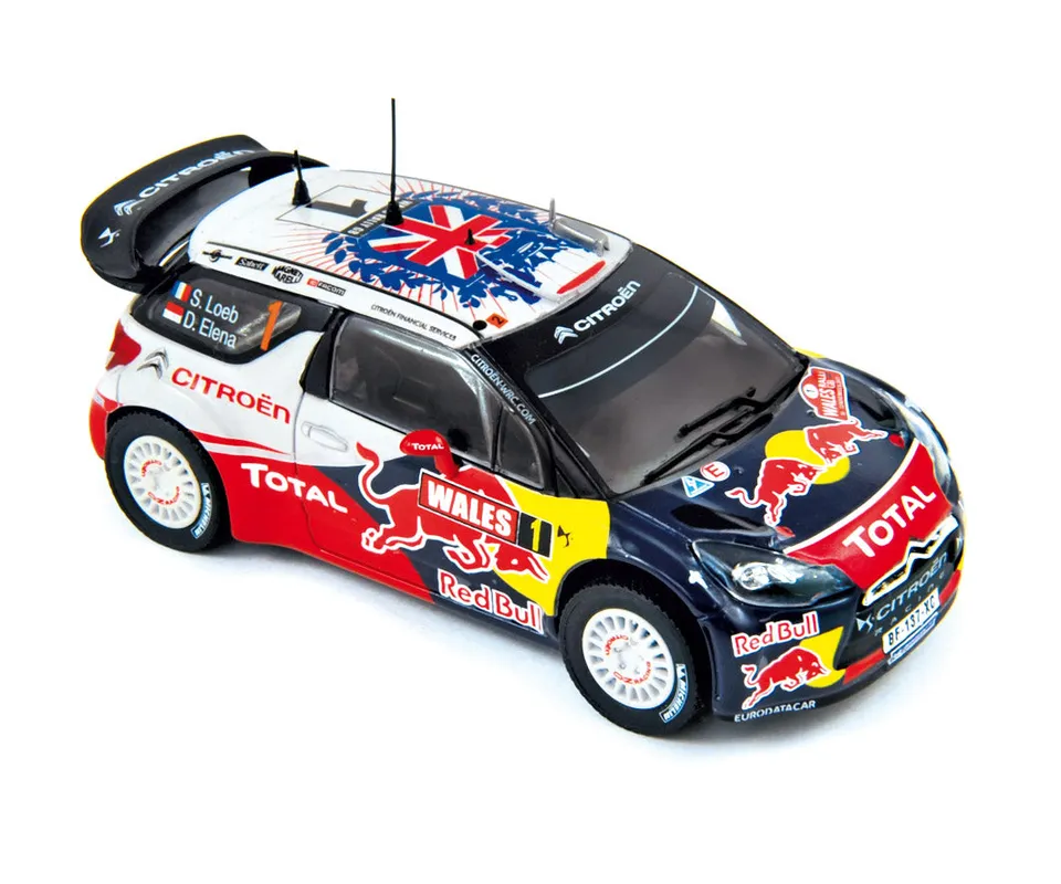 norev-citroen-ds3-wrc-2011-rally-gb-loeb-elena-modellino-auto-1-43 image 1