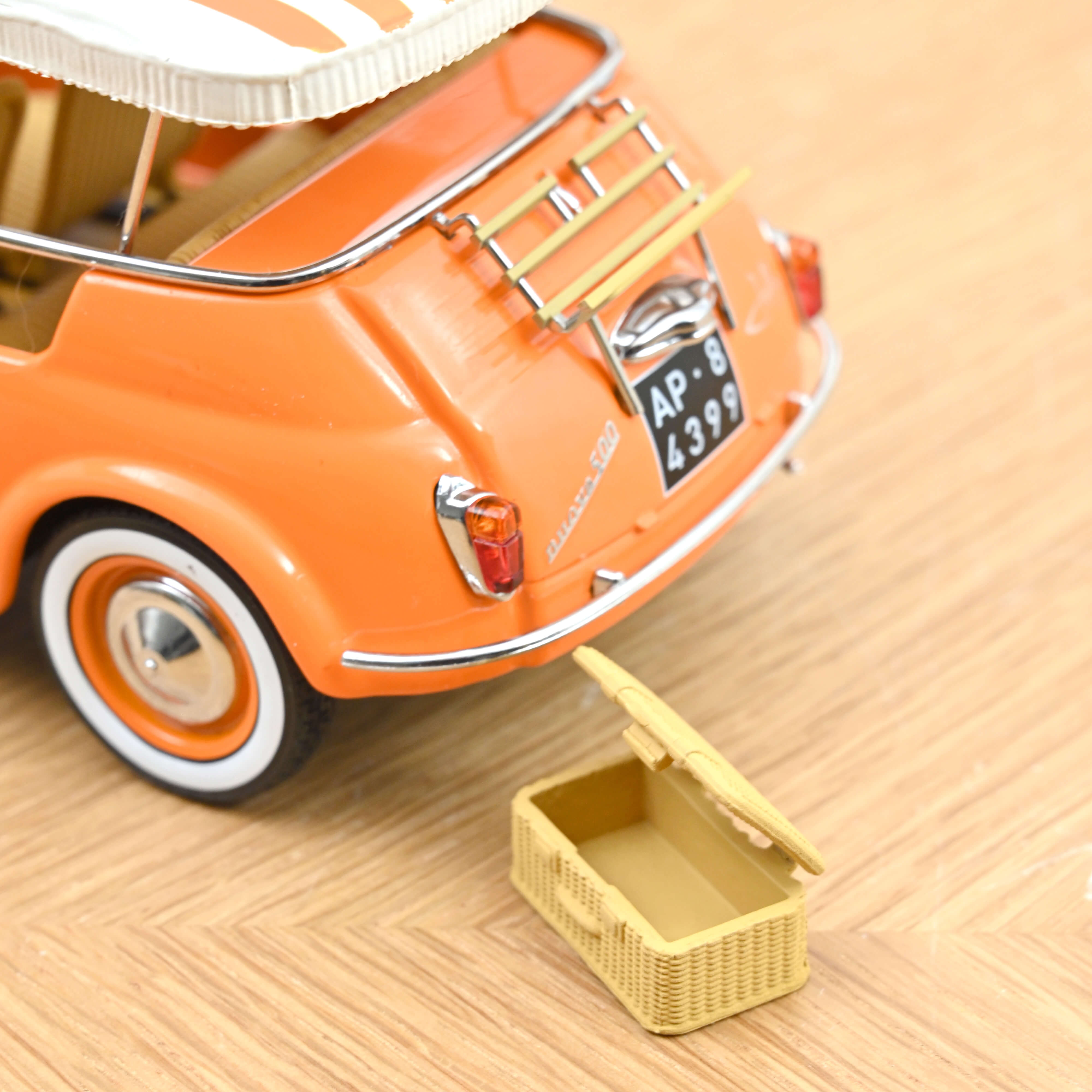 norev-fiat-500-jolly-1965-arancione-1-18-modellino-auto-d-epoca image 5