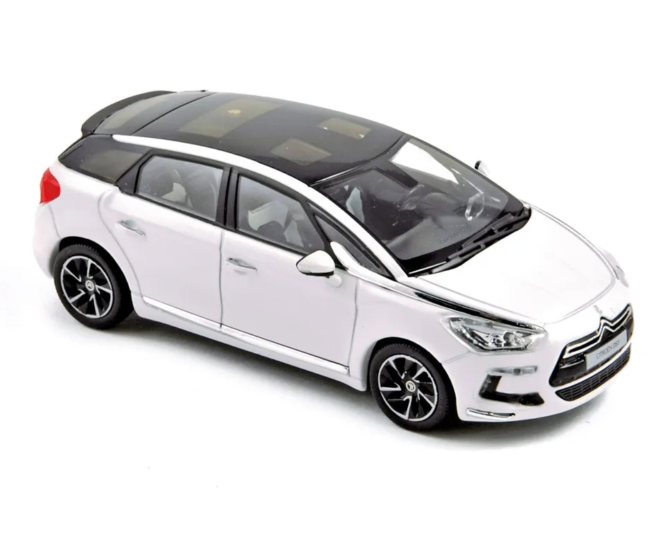 norev-citro-n-ds5-2011-bianco-perla-1-43-modellino-auto-die-cast image 1