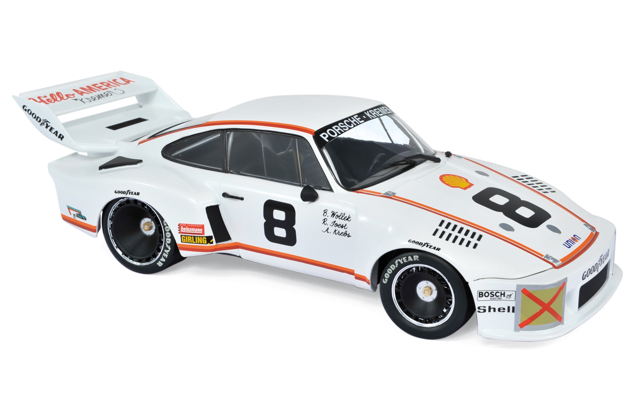 norev-porsche-935-1977-daytona-24h-n-8-joest-wollek-krebs-modellino-1-18 image 1
