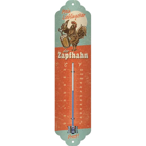 nostalgic-art-lieblingstier-zapfhahn-termometro-in-metallo-6-5x28-cm image 1