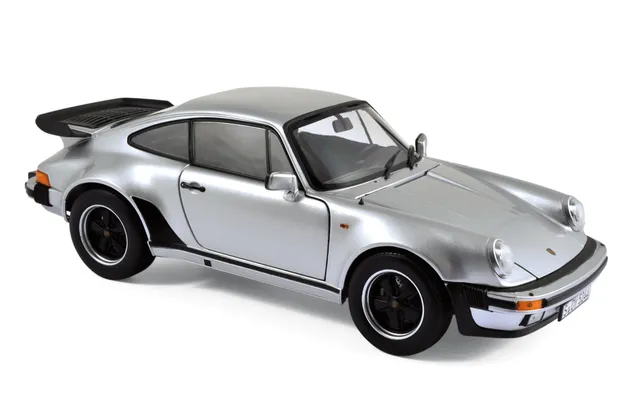 norev-porsche-911-turbo-3-3l-1977-argento-1-18 image 1