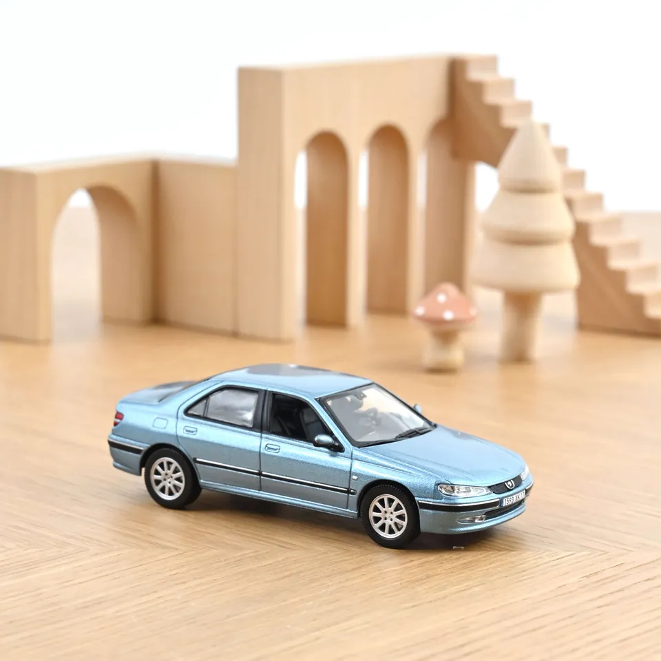 norev-peugeot-406-2002-modellino-auto-1-43-blu-samarkand image 1