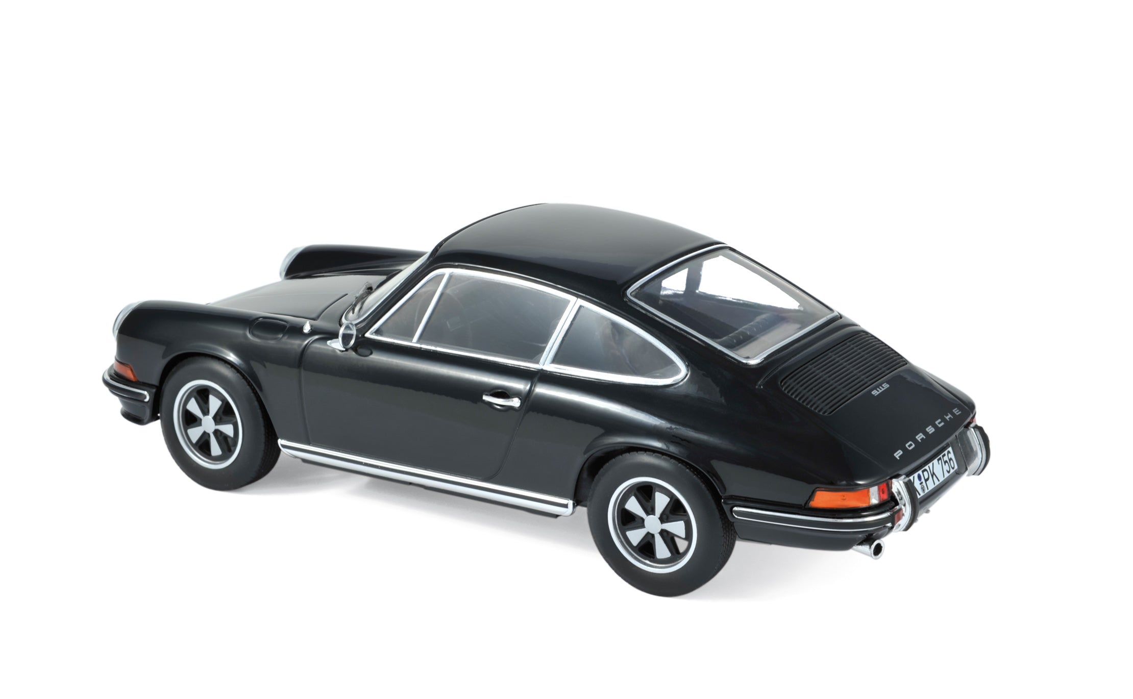 norev-porsche-911-s-1973-noir-modellino-auto-1-18 image 2