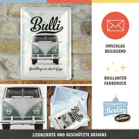 nostalgic-art-vw-good-things-are-ahead-of-you-metal-card-in-metallo-10-x-14-cm image 3