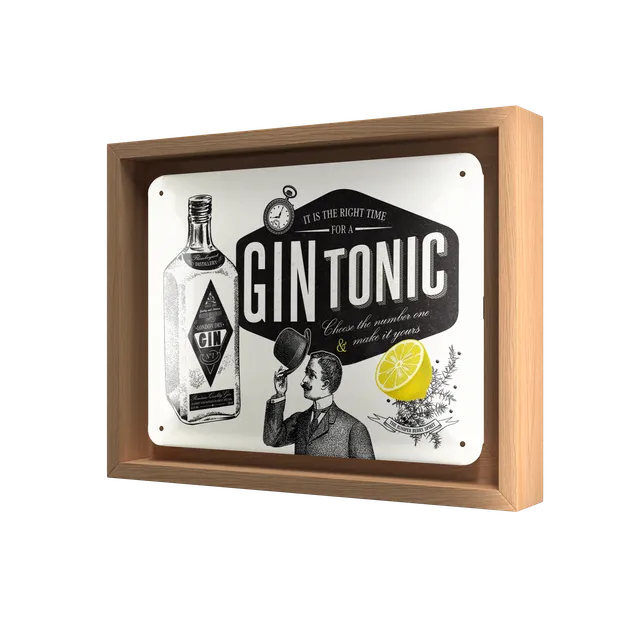 nostalgic-art-gin-tonic-quadro-n-frame-s-edition-18-5x24-cm image 1
