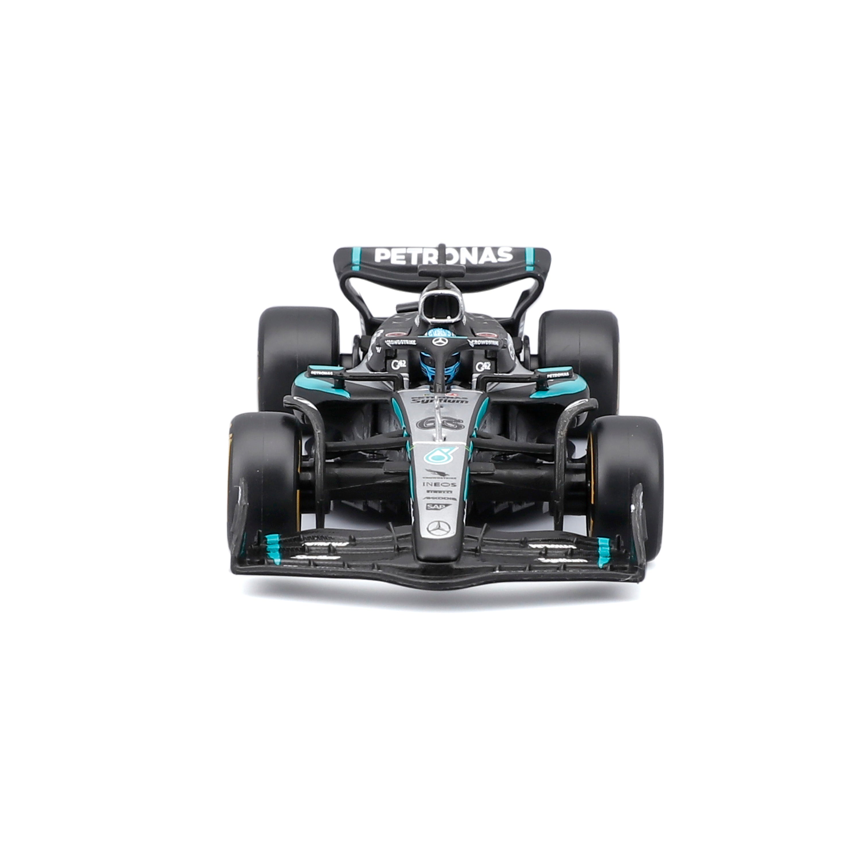 bburago-mercedes-amg-w16-2025-63-george-russell-scala-1-43-con-base-e-teca image 4