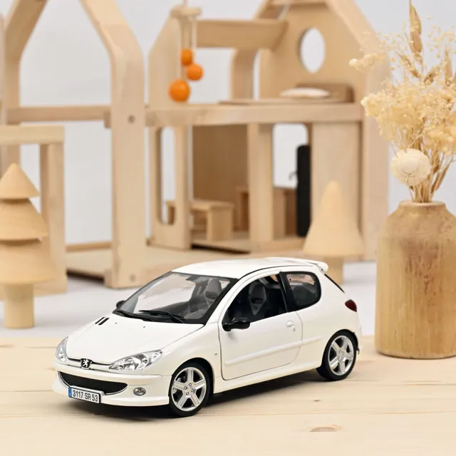 norev-peugeot-206-rc-2003-white-1-18-edizione-206-pz image 1
