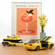 norev-mustang-parotech-jet-ski-giallo-cesam-1-18-set-die-cast image 5
