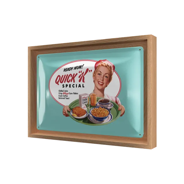 nostalgic-art-kellogg-s-quick-k-menu-n-frame-m-edition-cornice-24x33-5-cm image 1