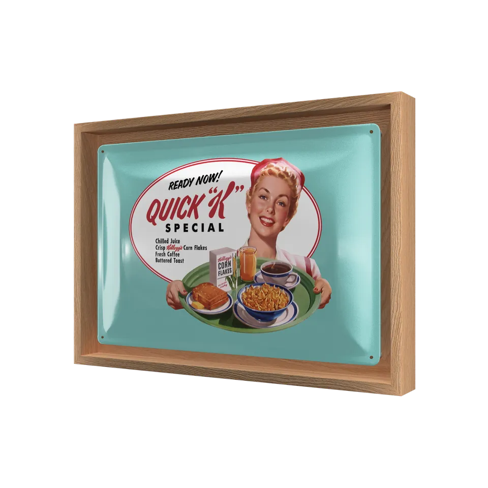 nostalgic-art-kellogg-s-quick-k-menu-n-frame-m-edition-cornice-24x33-5-cm image 1