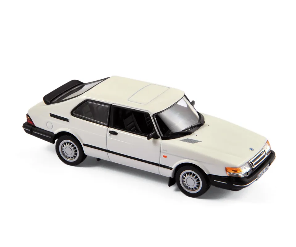 norev-saab-900-turbo-16-1991-modellino-auto-1-43-bianco image 1