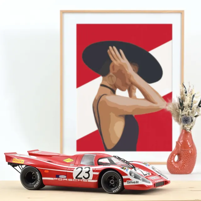 norev-porsche-917k-24h-france-1970-attwood-herrmann-vincitrice-modellino-1-12 image 1