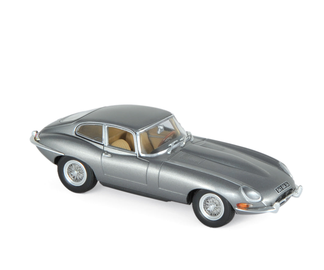 norev-jaguar-e-type-coup-1964-grigio-1-43 image 1