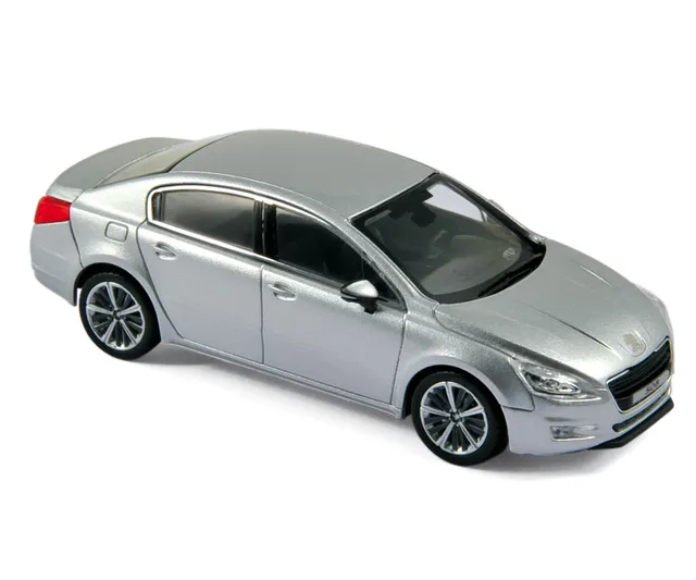 norev-peugeot-508-2012-modellino-auto-1-43-grigio-alluminio image 1