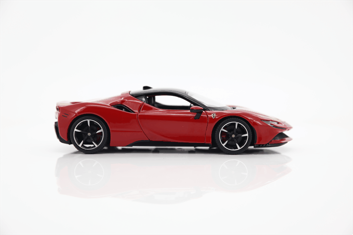 bburago-ferrari-sf90-stradale-rossa-modellino-auto-stradale-1-24 image 3