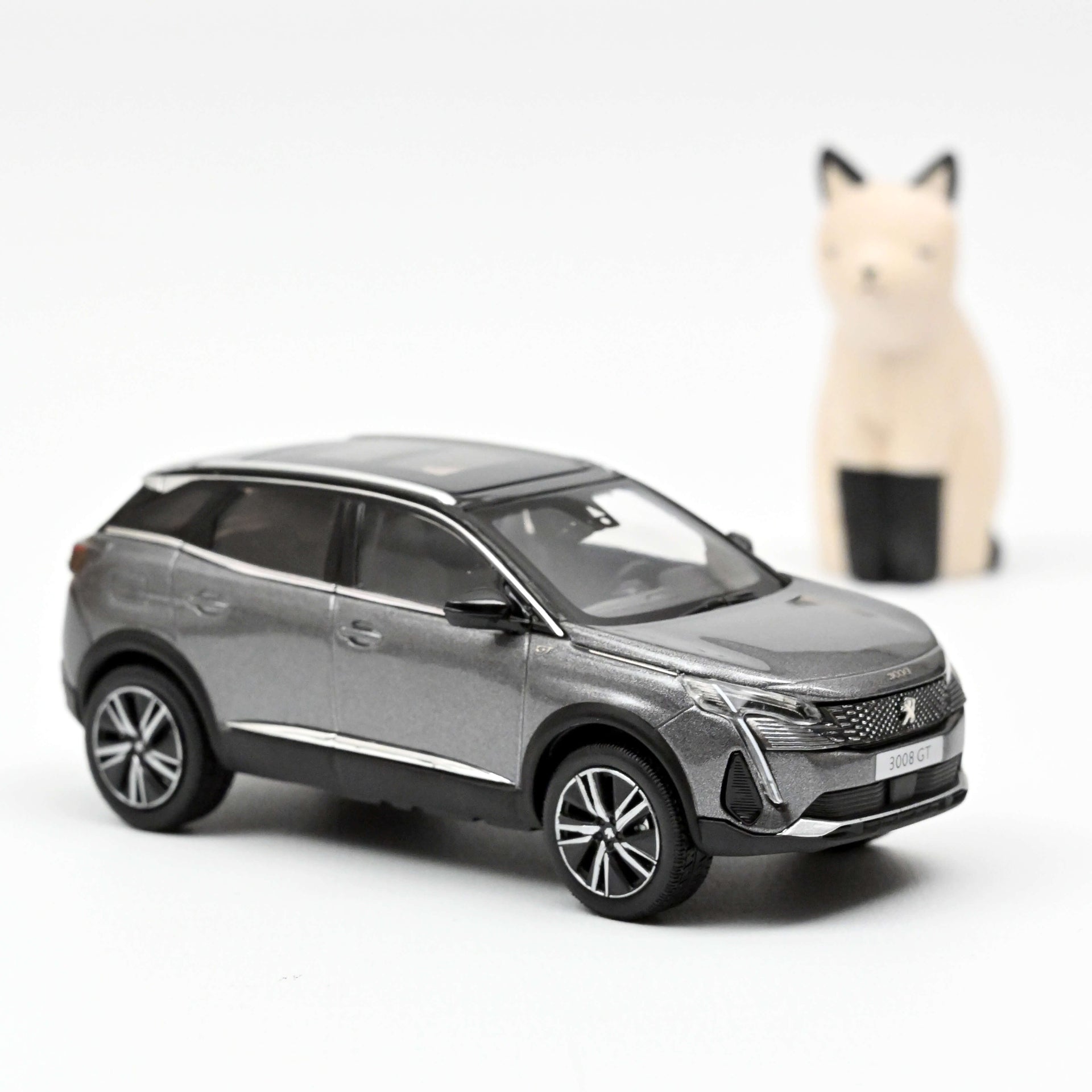 norev-peugeot-3008-gt-2020-grigio-platinum-modellino-auto-1-43 image 1