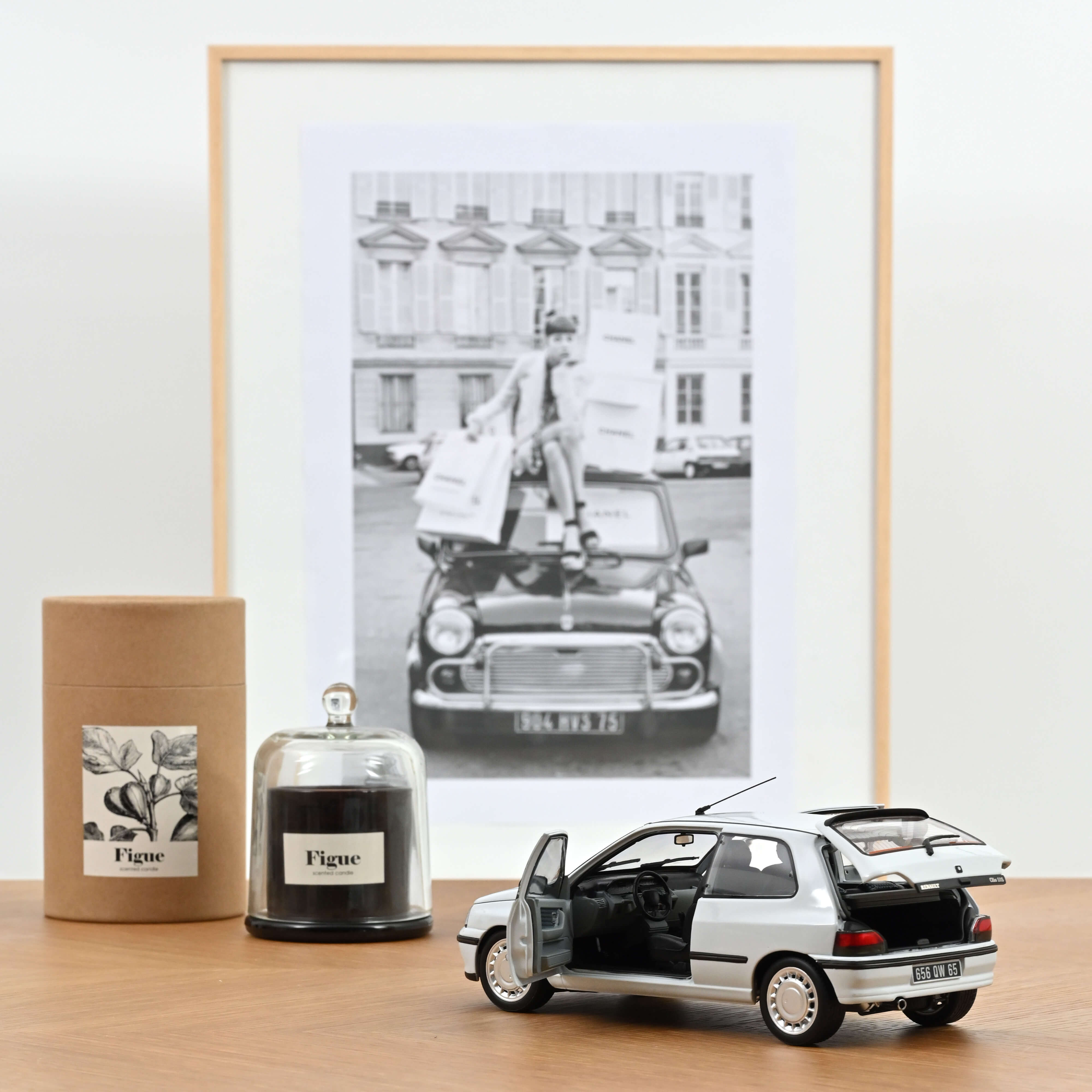 norev-renault-clio-16s-1991-modellino-auto-1-18-bianco image 2