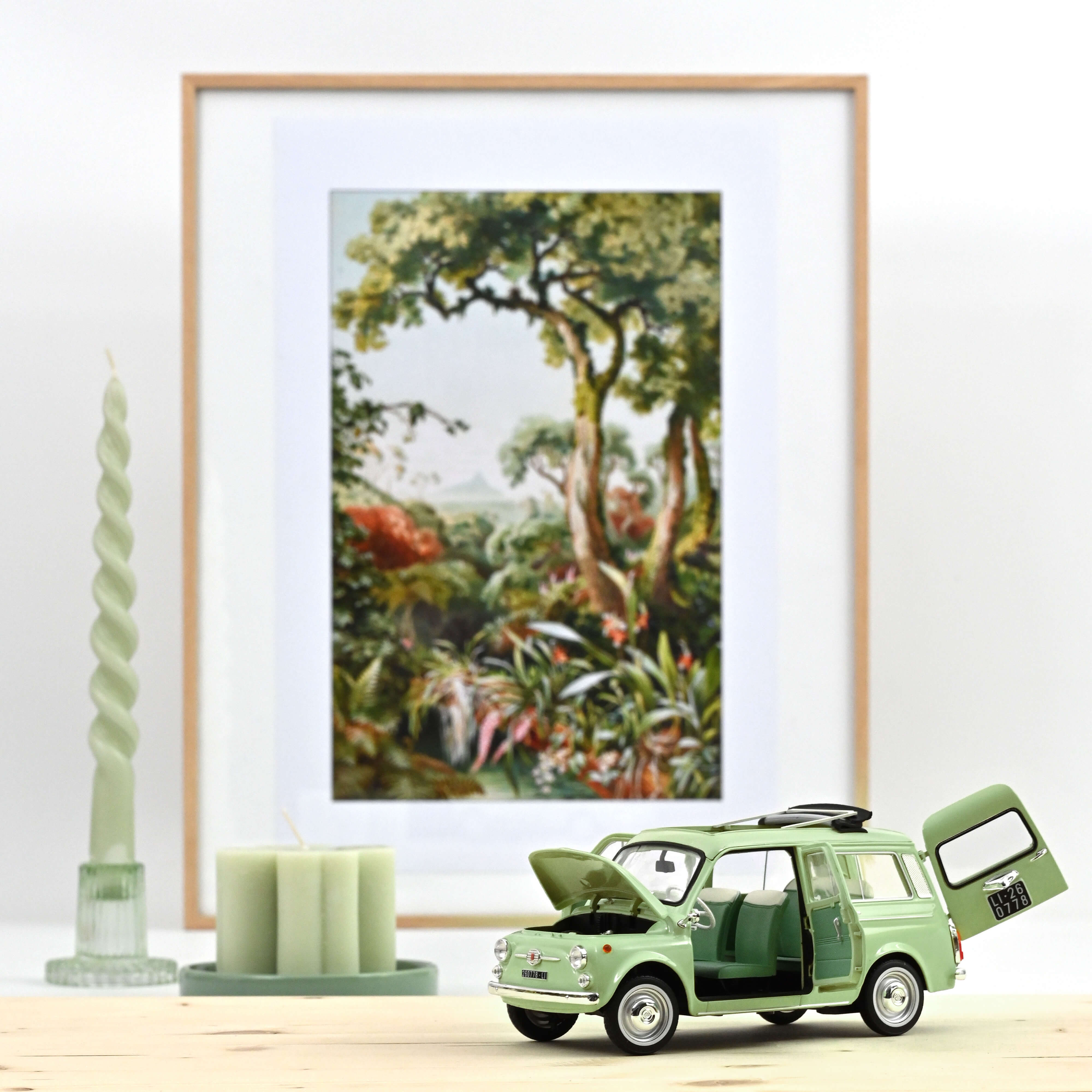 norev-fiat-500-giardiniera-1963-verde-oasis-1-18-edizione-limitata-200-pz-modell image 2