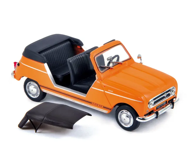 norev-renault-4-plein-air-1968-arancione-modellino-auto-1-43 image 1