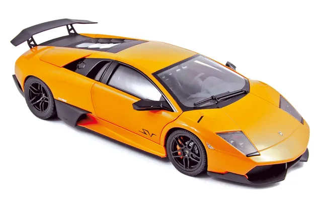 norev-lamborghini-murcielago-lp670-4-super-veloce-2009-arancione-modellino-1-18 image 1