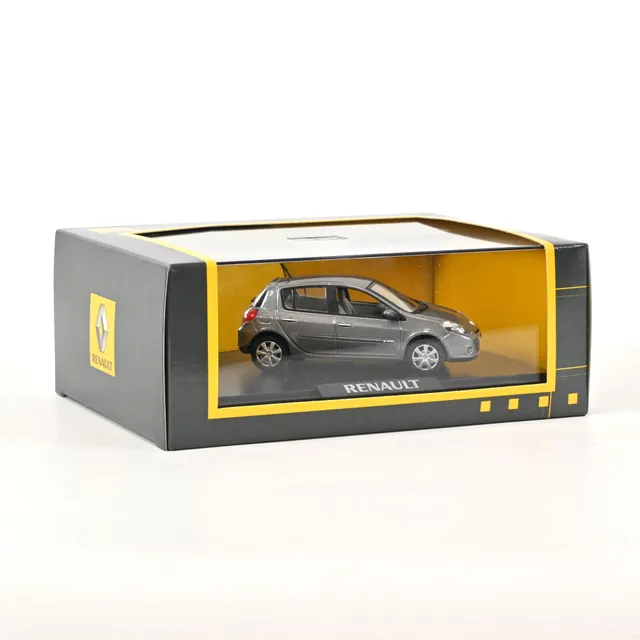 norev-renault-clio-3-phase-2-gris-modellino-auto-1-43 image 1