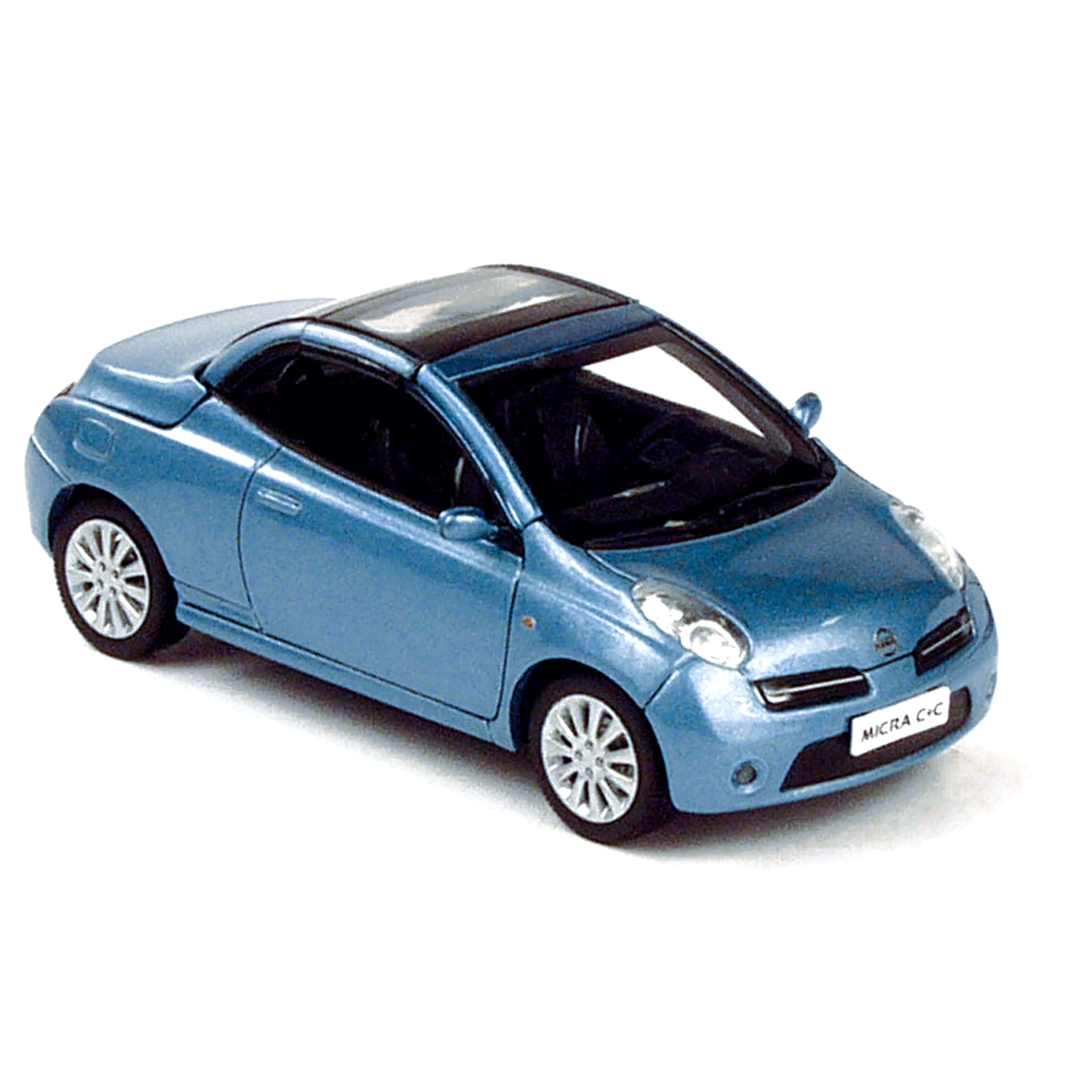 norev-nissan-micra-c-c-blu-metallizzato-modellino-auto-1-43 image 1