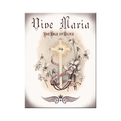 nostalgic-art-vive-maria-vale-of-lilies-magnete-da-frigo image 1
