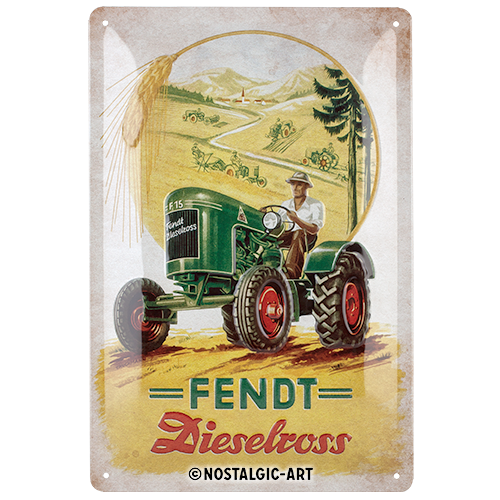 nostalgic-art-fendt-dieselross-targa-in-metallo-20x30-cm-2 image 1
