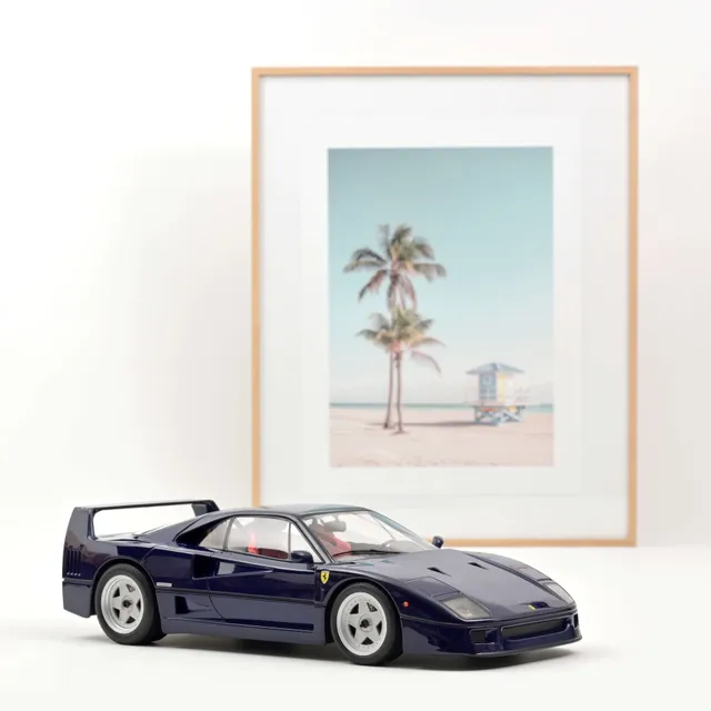 norev-ferrari-f40-1987-blue-metallic-1-12-modellino-auto-die-cast image 1