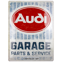 nostalgic-art-audi-garage-targa-in-metallo-30x40-cm image 2