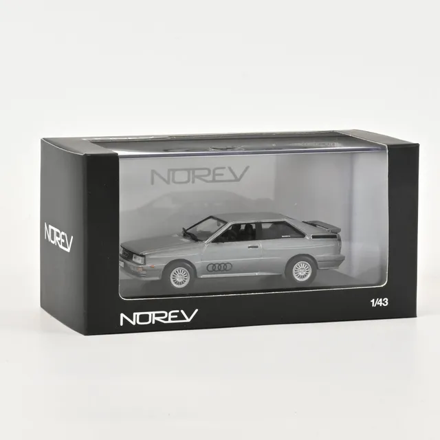 norev-audi-quattro-1986-silver-modellino-auto-1-43 image 1