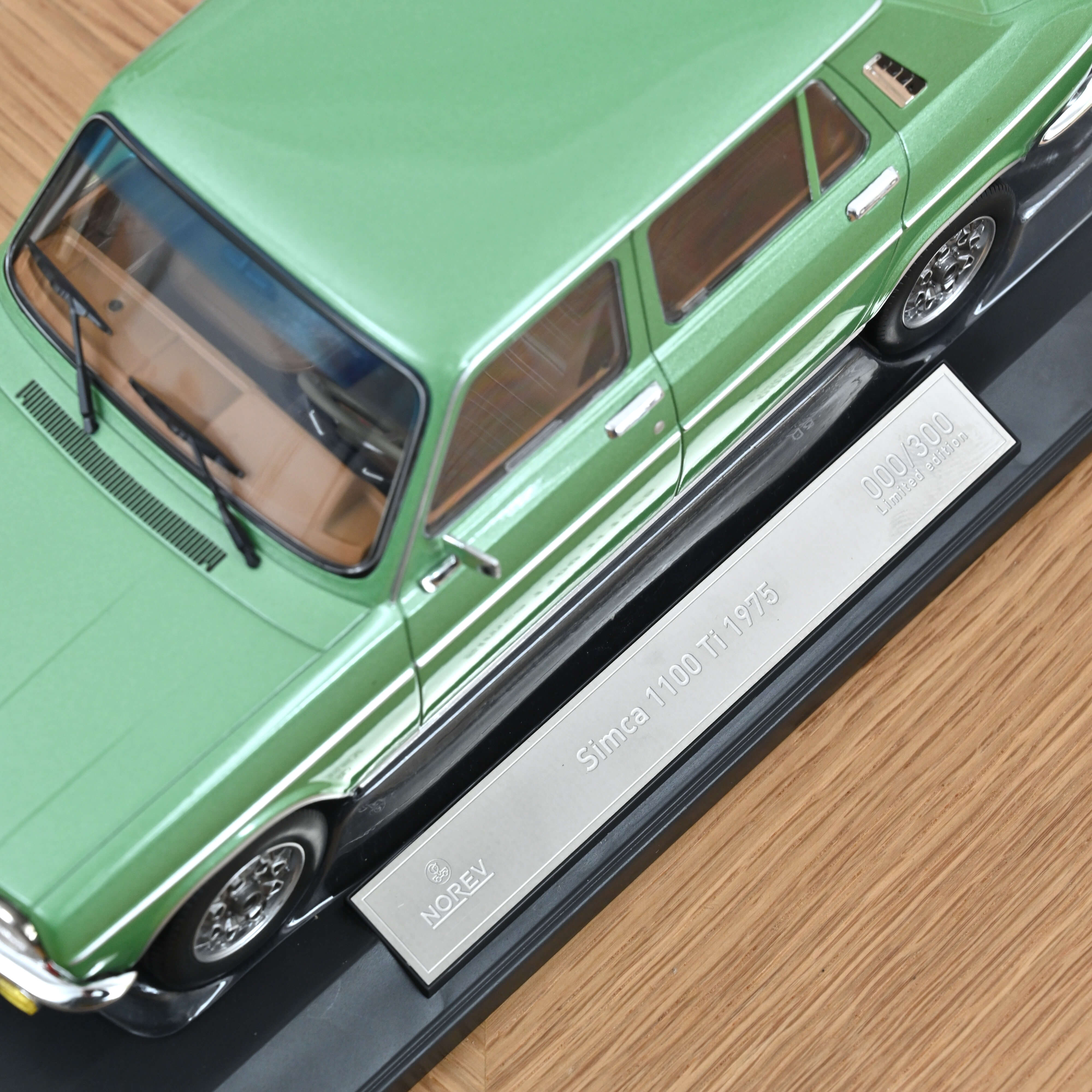norev-simca-1100-ti-1975-verde-adriatico-metallizzato-1-18-edizione-limitata-300 image 3