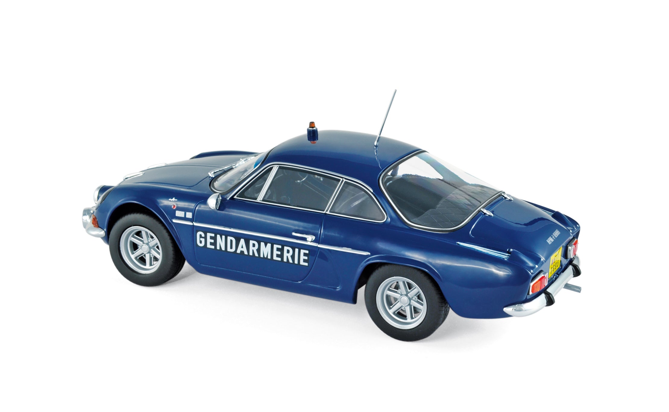 norev-alpine-a110-1600s-1971-gendarmerie-blu-1-18-modellino-die-cast image 2