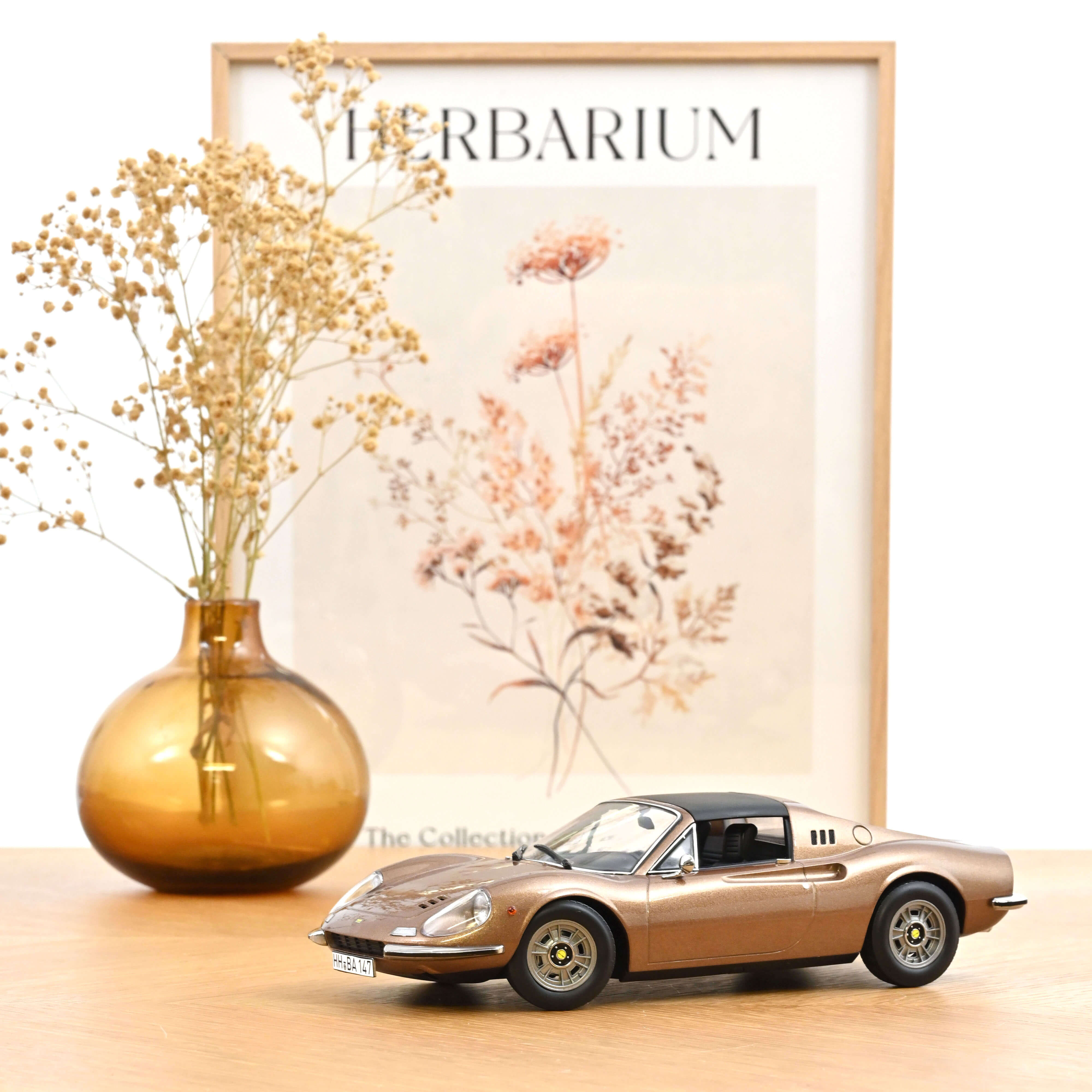 norev-dino-246-gts-1970-modellino-auto-1-18-nocciola-metallizzato-200-pz image 2