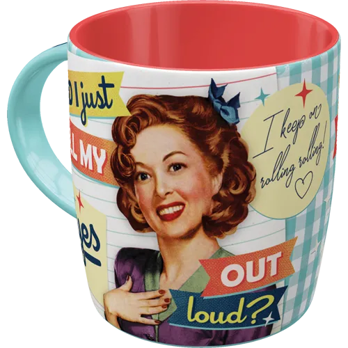 nostalgic-art-did-i-just-roll-my-eyes-out-loud-tazza-in-ceramica-330-ml image 1