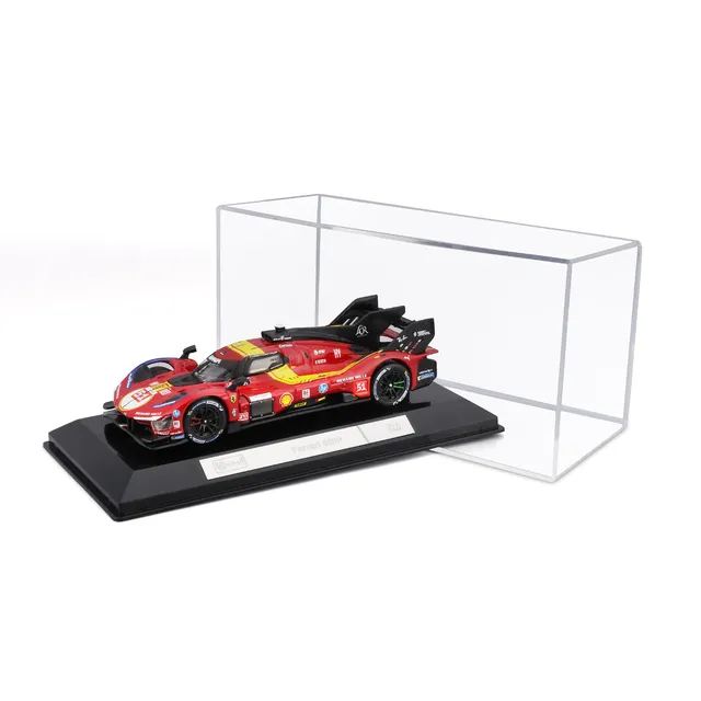 bburago-ferrari-499p-24h-lmh-hypercar-2025-n-51-scala-1-43-con-teca image 1
